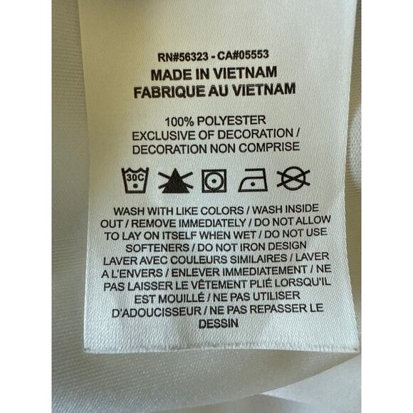 Nike Men's Clemson Tigers Striped White/Purple Polo Shirt Size XXL - Picture 6 of 7